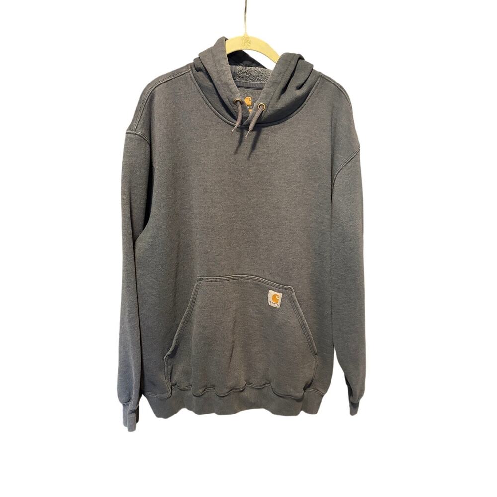 Carhartt K121 CHH Men's XL Original Fit Hoodie Carbon Heather Pullover